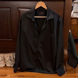 Elegant Black Dress Shirt for Men